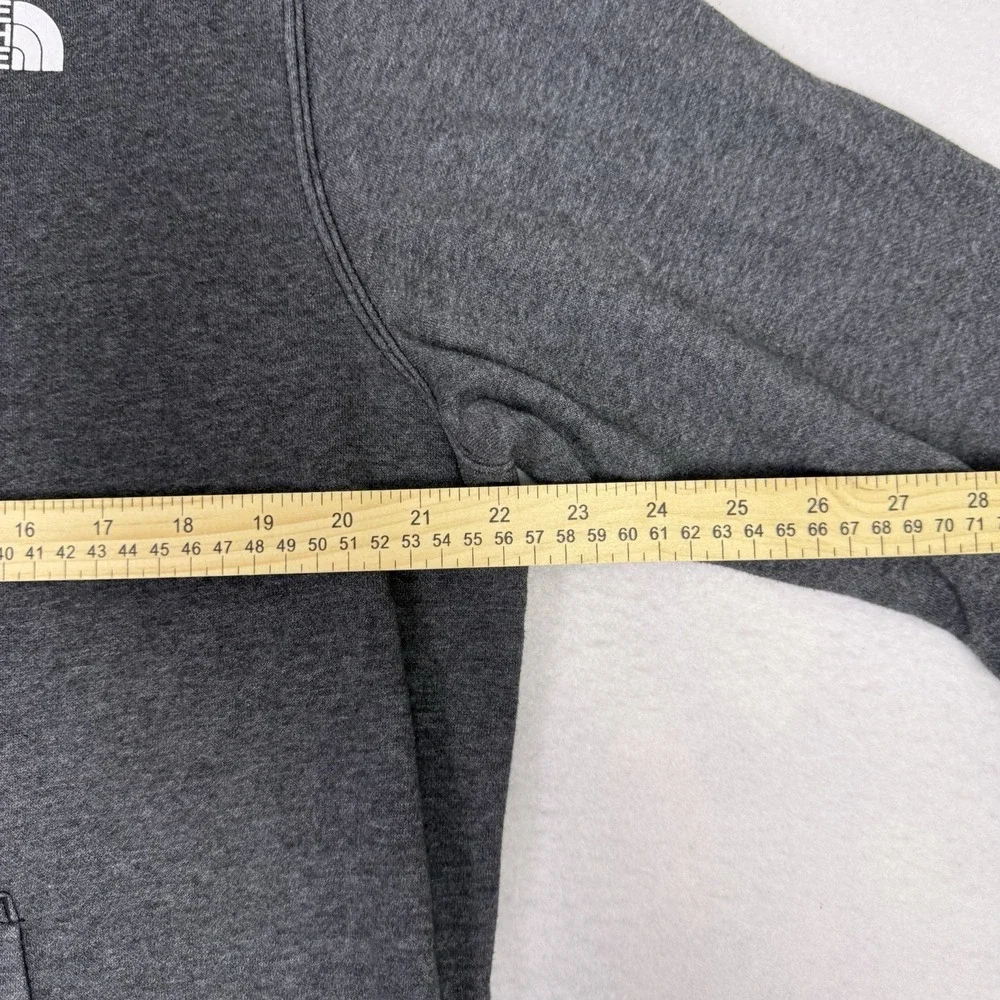 The North Face Gray Pullover Hoodie Men's L A7V9B Flat World Solutions‎